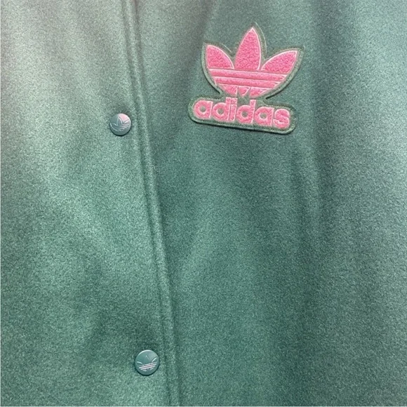 NWT Adidas VRCT Jacket Green Three stripe S - Picture 8 of 12